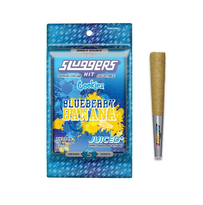 Sluggers Hit: Blueberry Banana