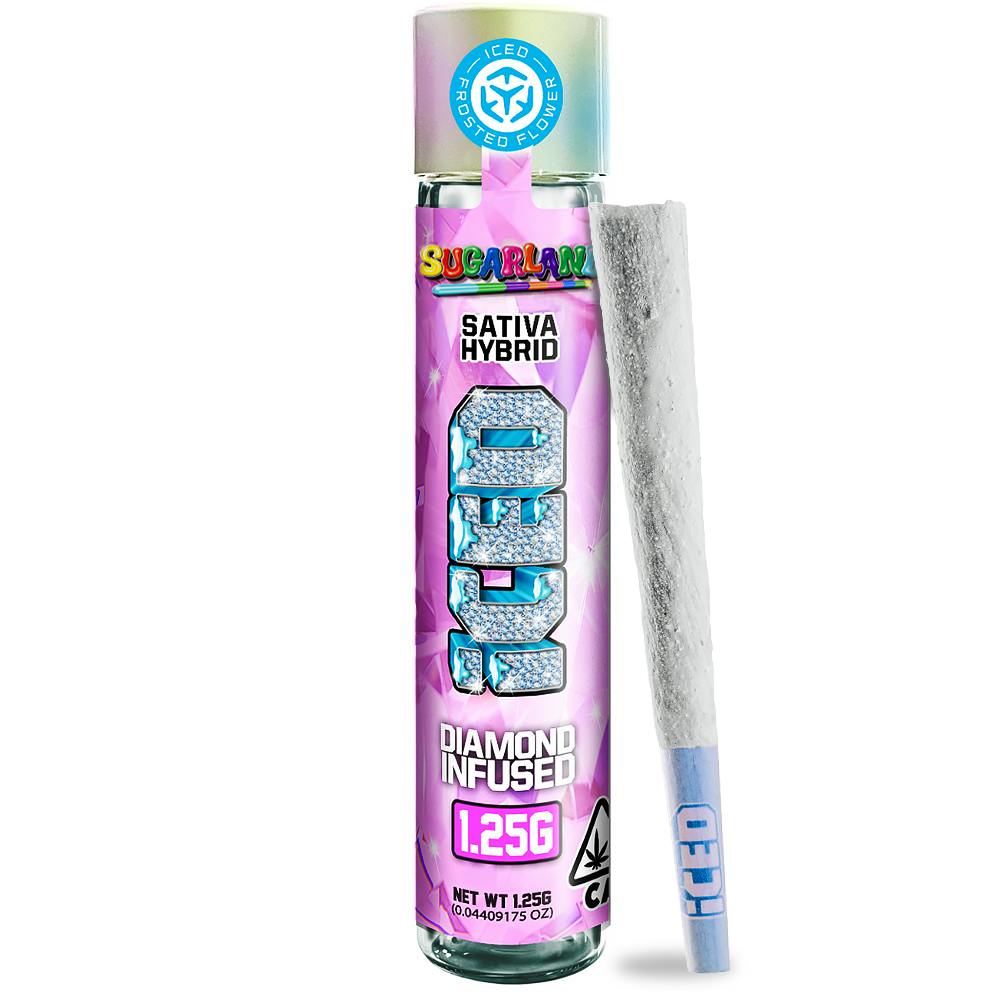 ICED: Sugarland - Infused Preroll - 1.25g