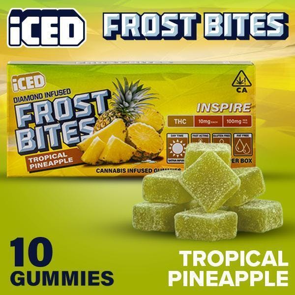 ICED: Frostbites - - Inspire - Tropical Pineapple