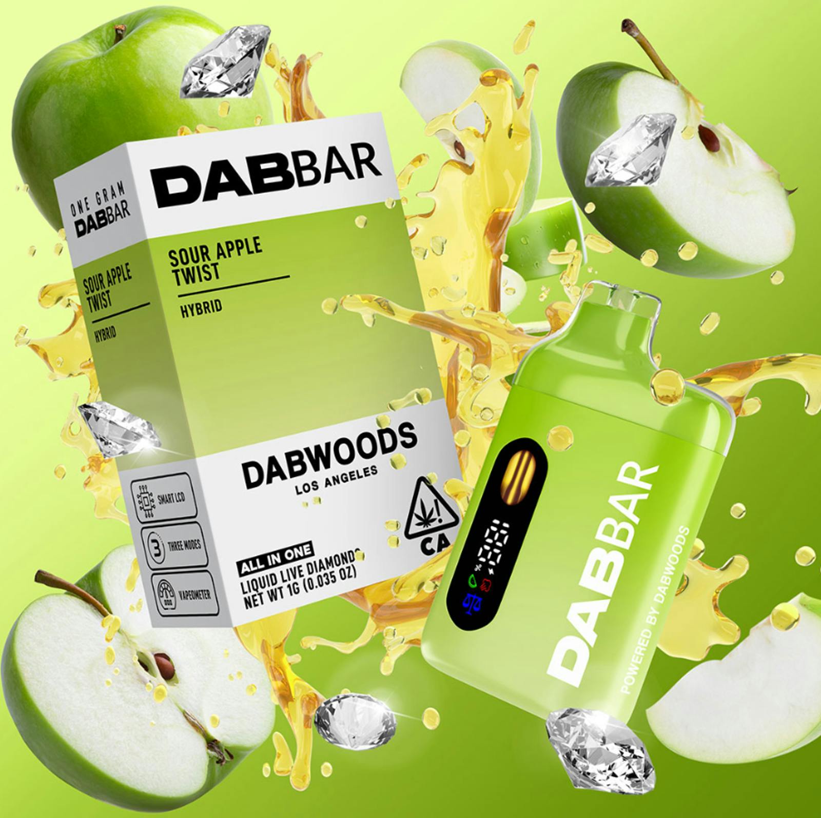 Dabbar 2.0 Sour Apple Twist