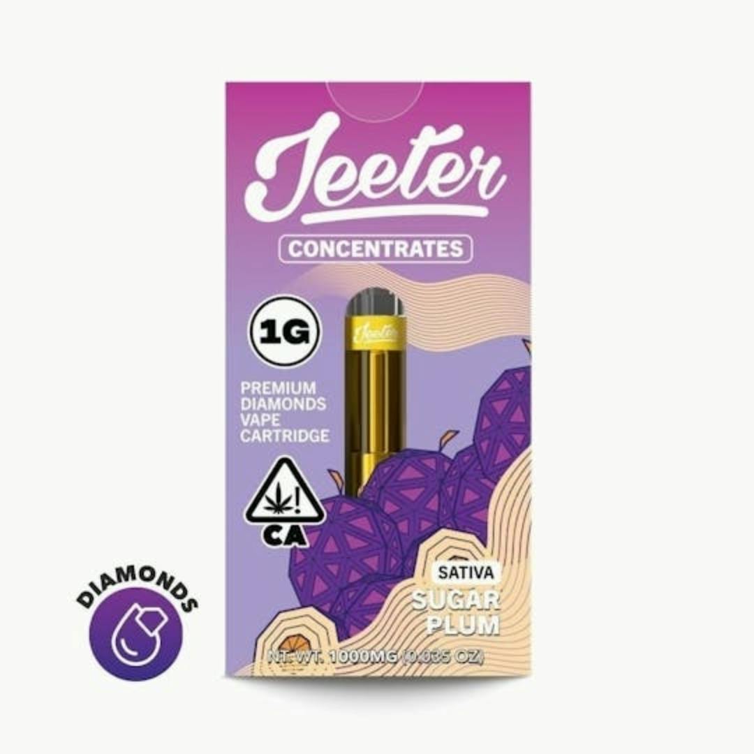 Jeeter: Sugar Plum - Premium Diamonds Cartridge - 1g