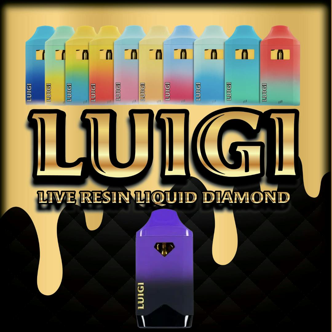 LUIGI - 1G LIVE RESIN ALL-IN-ONE - BULLET TRAINWRECK