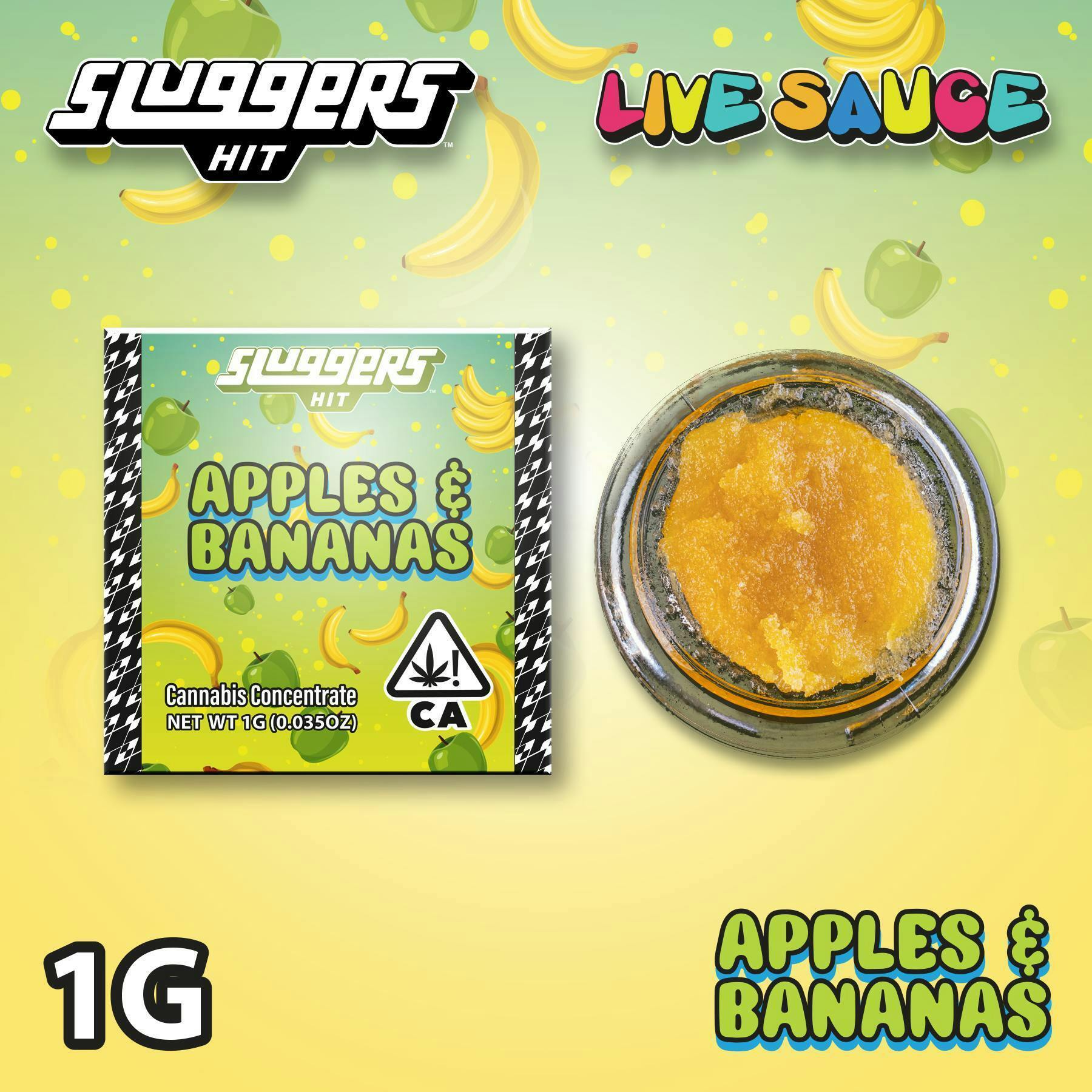 Sluggers Hit: Apples And Bananas