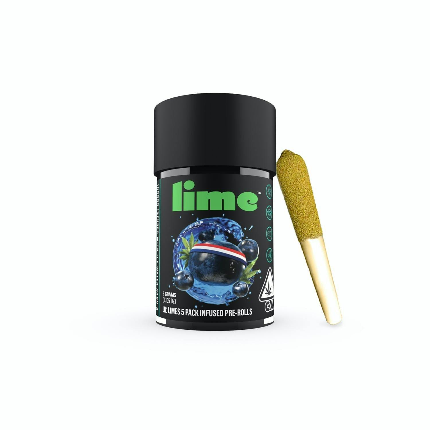 Lime: Blueberry Headband