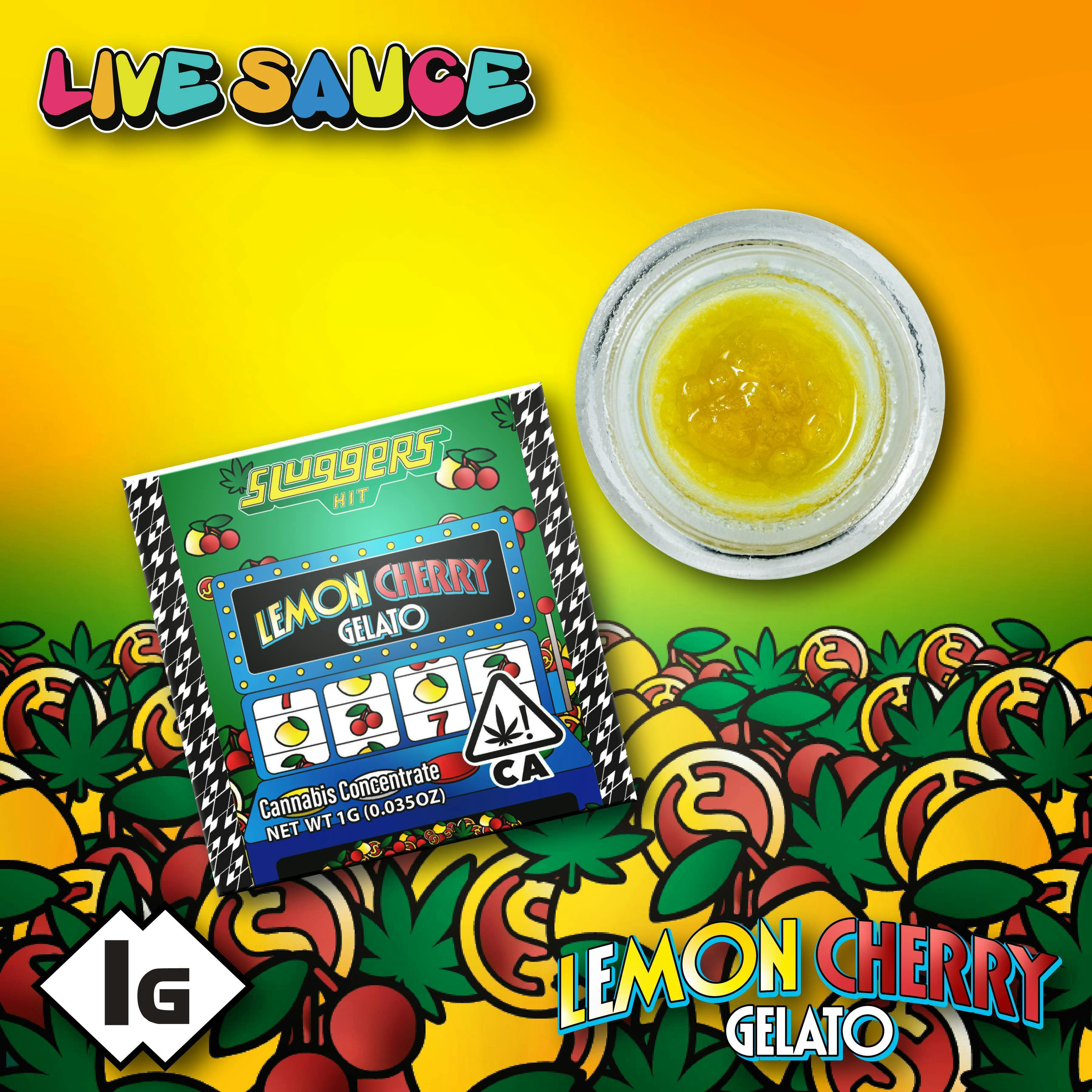 Sluggers Hit: Lemon Cherry Gelato