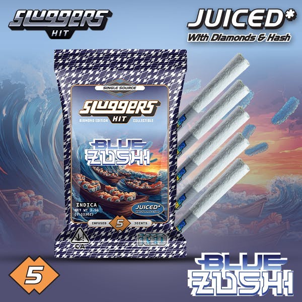 Sluggers Hit: Blue Zushi