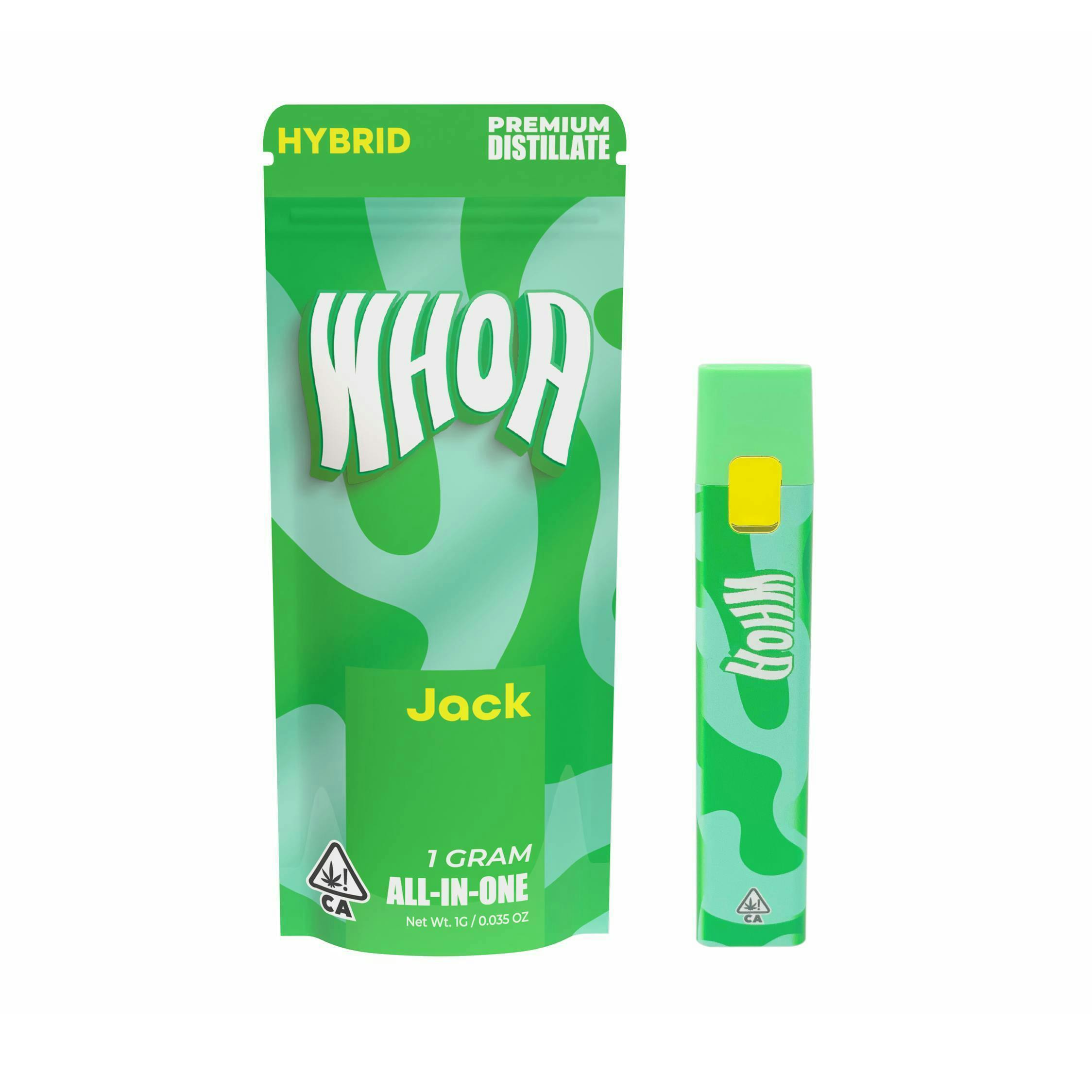 Whoa: Jack Live Resin All-In-One 1G Vape