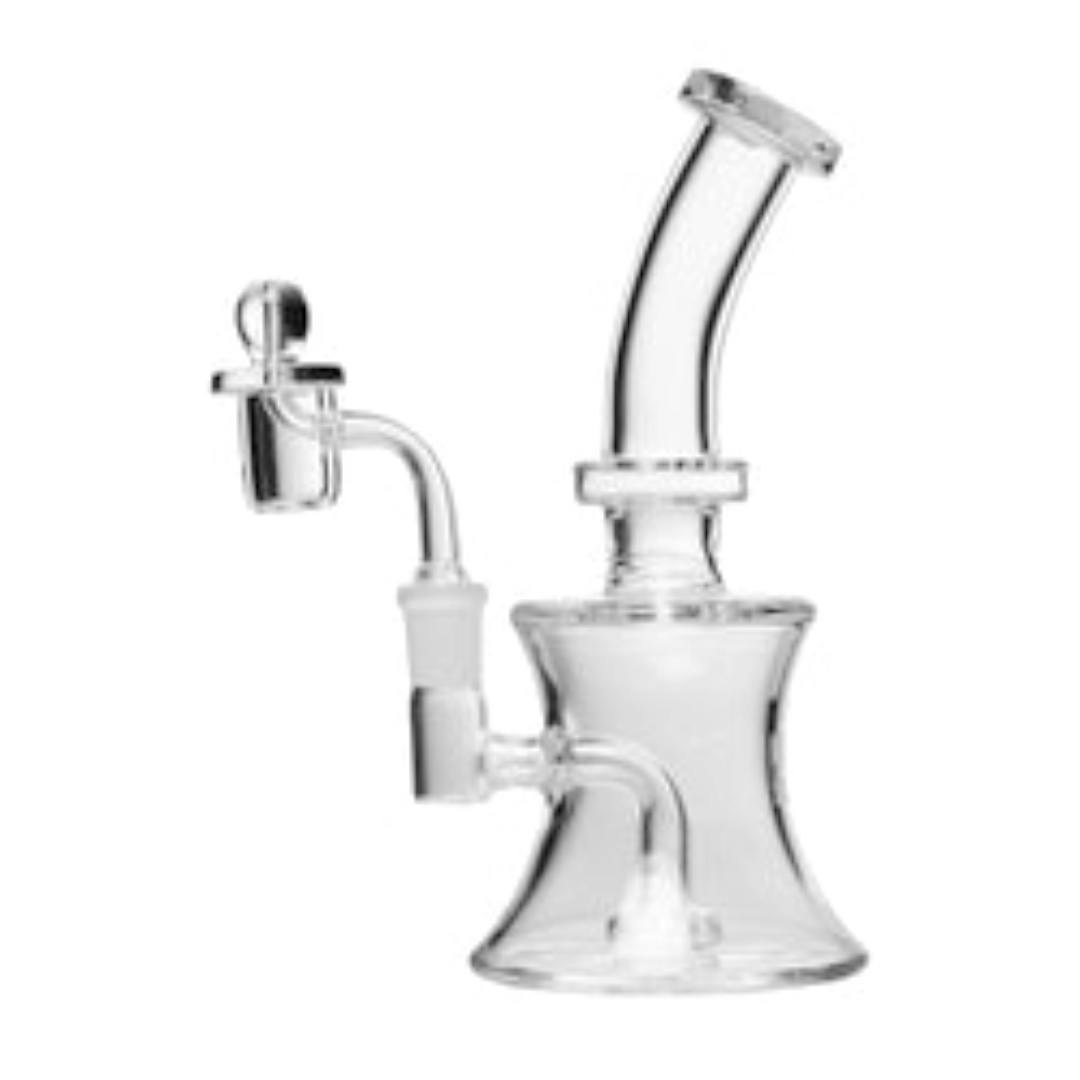 HUMAN GRADE - 8" OIL CAN RIG - CLEAR