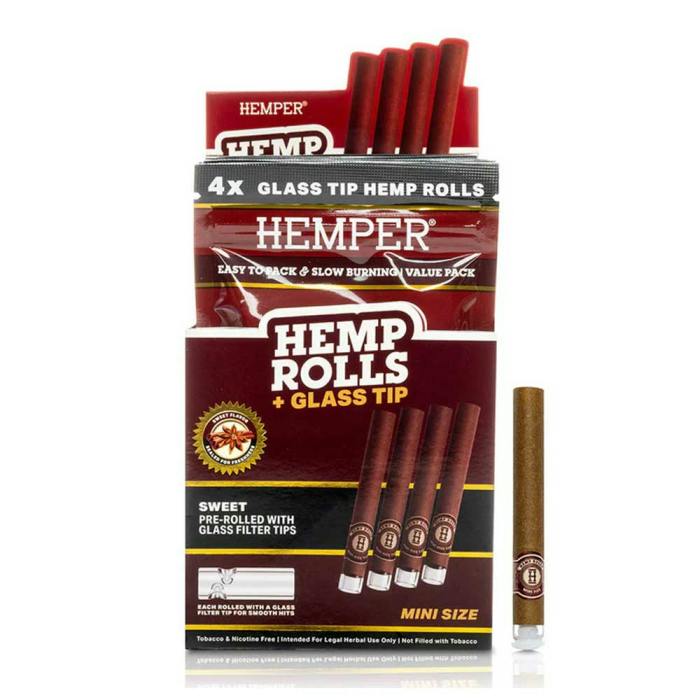 HEMPER - HEMP ROLLS 4PK - SWEET