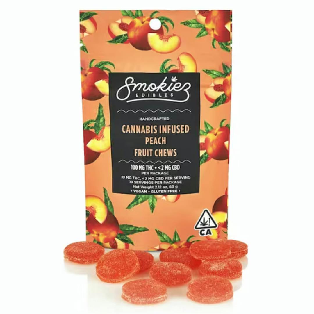 Peach Gummies | 100mg | 10ct | 10mg/ea
