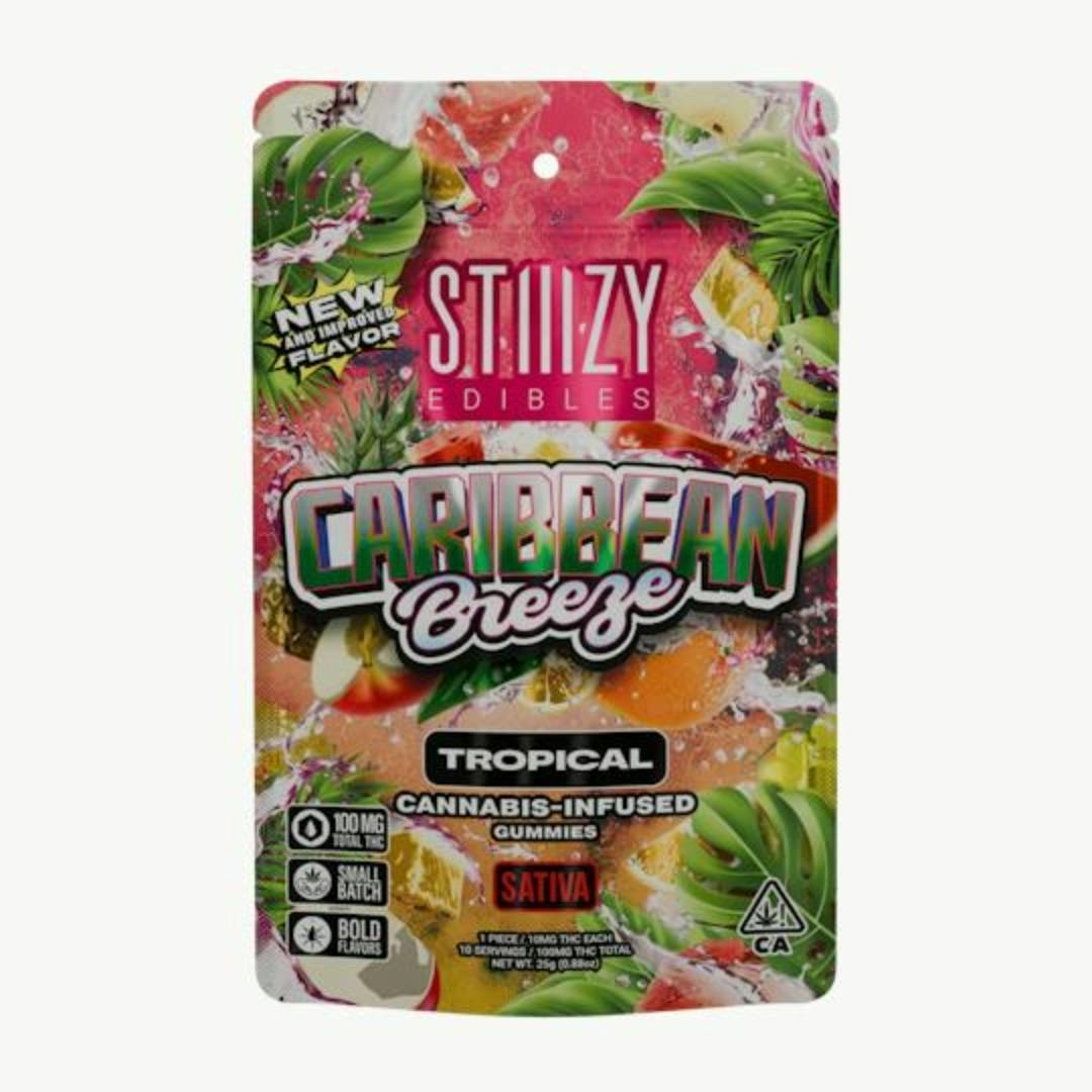 - CARIBBEAN BREEZE - 100MG TROPICAL EDIBLES