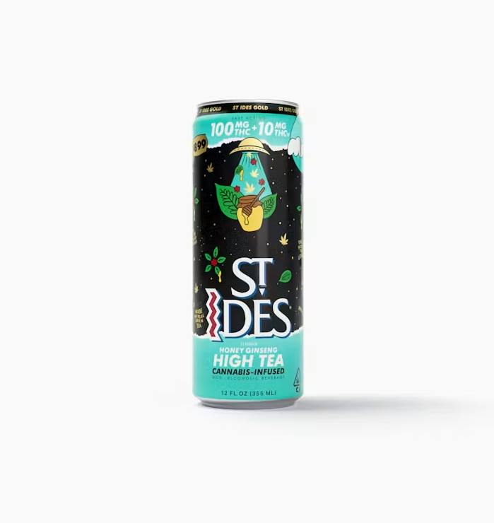 ST. IDE'S - 100MG - 5:1 THC/THCVHONEY GINSENG GREEN TEA