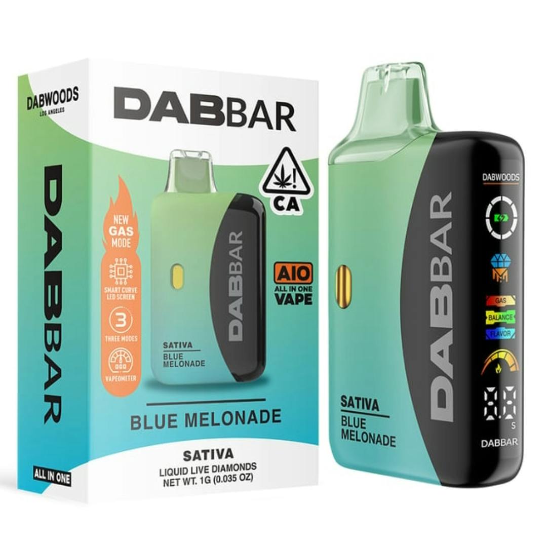 DABWOODS - 1G LIQUID DIAMONDS ALL-IN-ONE - BLUE MELONADE