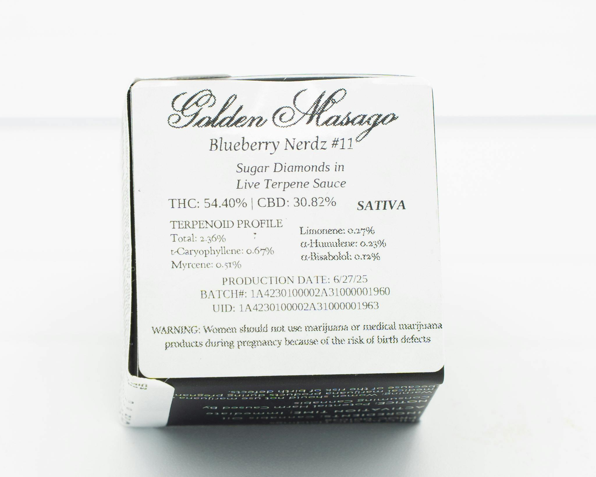 SHC | Golden Masago Blueberry Nerdz #11 Live Sugar