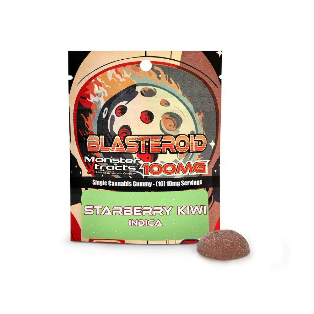 MONSTER XTRACTS | BLASTEROID | STARBERRY KIWI | 100MG | INDICA