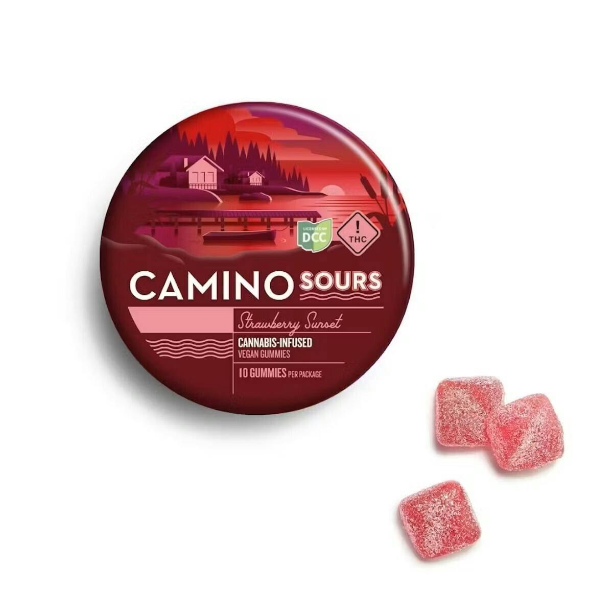 CAMINO SOURS | STRAWBERRY SUNSET | 200MG