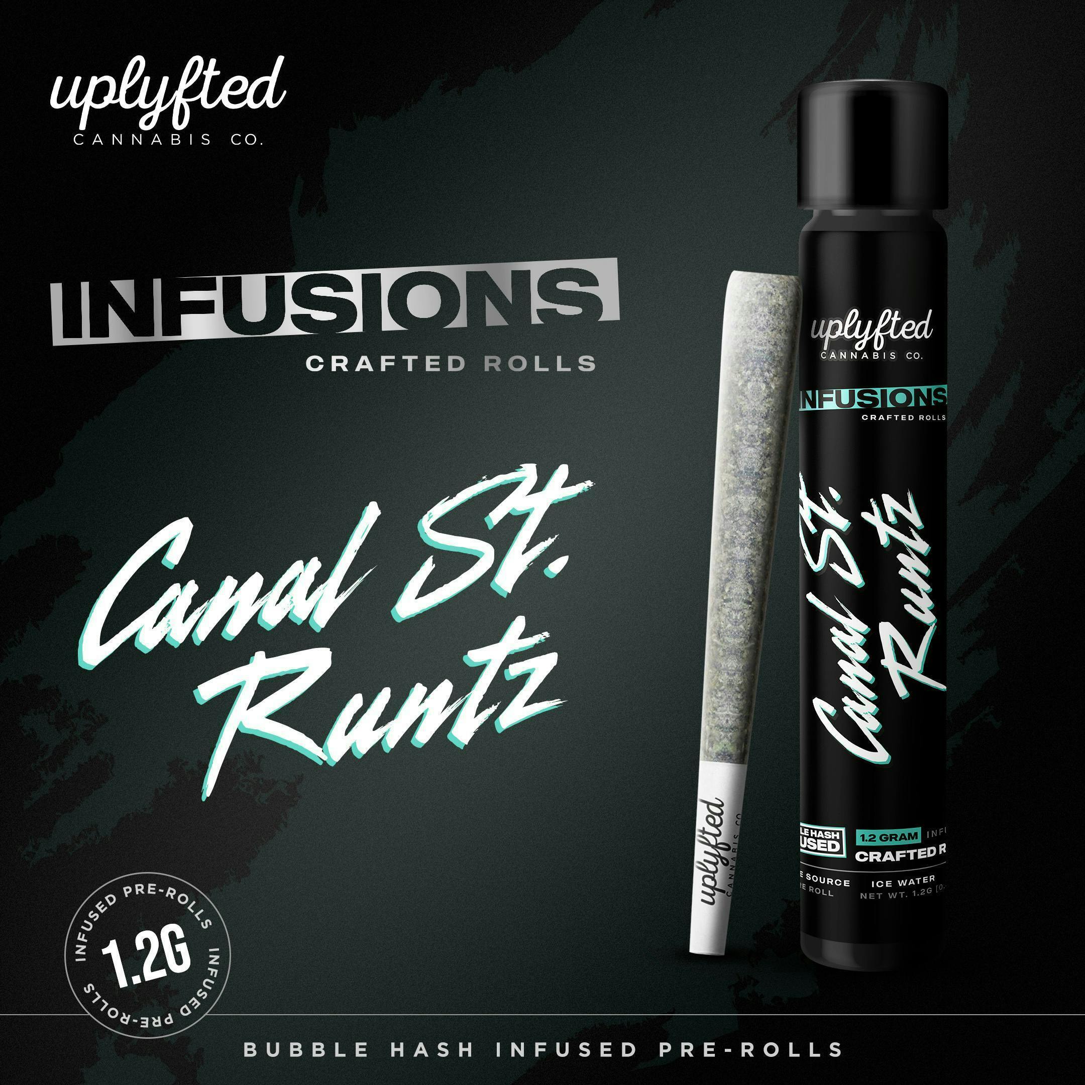 Canal St. Runtz | Bubble-Hash Infused Joint | 1.2g