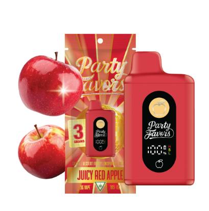Party Favors | Juicy Red Apple | Juicebox Disposable | 3g
