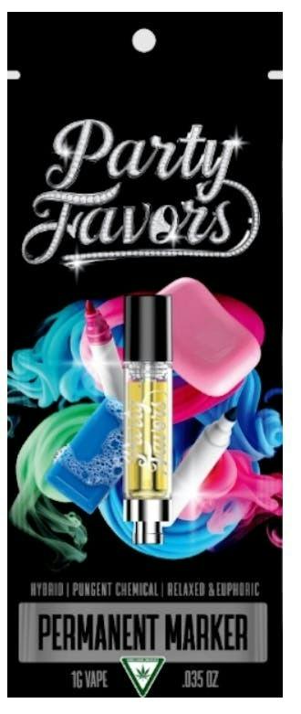 Party Favors | Permanent Marker | Cartridge | 1g