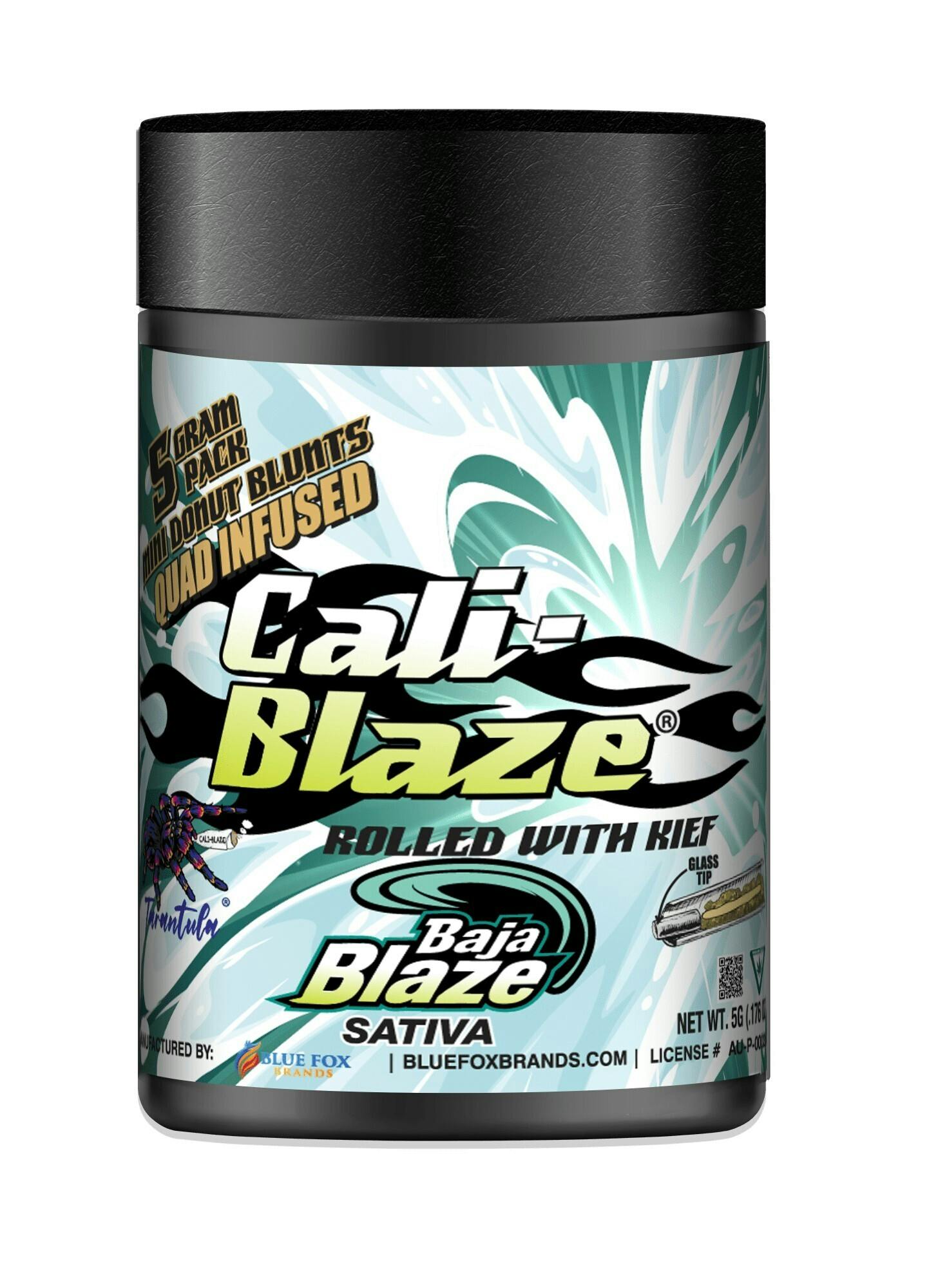 Baja Blaze | Tarantula Donut Infused Blunts | 1g ea | 5pk