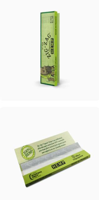ZIG-ZAG | ORGANIC HEMP KING SIZE SLIM | ROLLING PAPERS