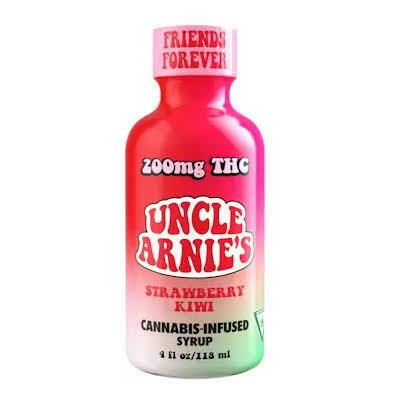 UNCLE ARNIES | STRAWBERRY KIWI - SYRUP | 200MG