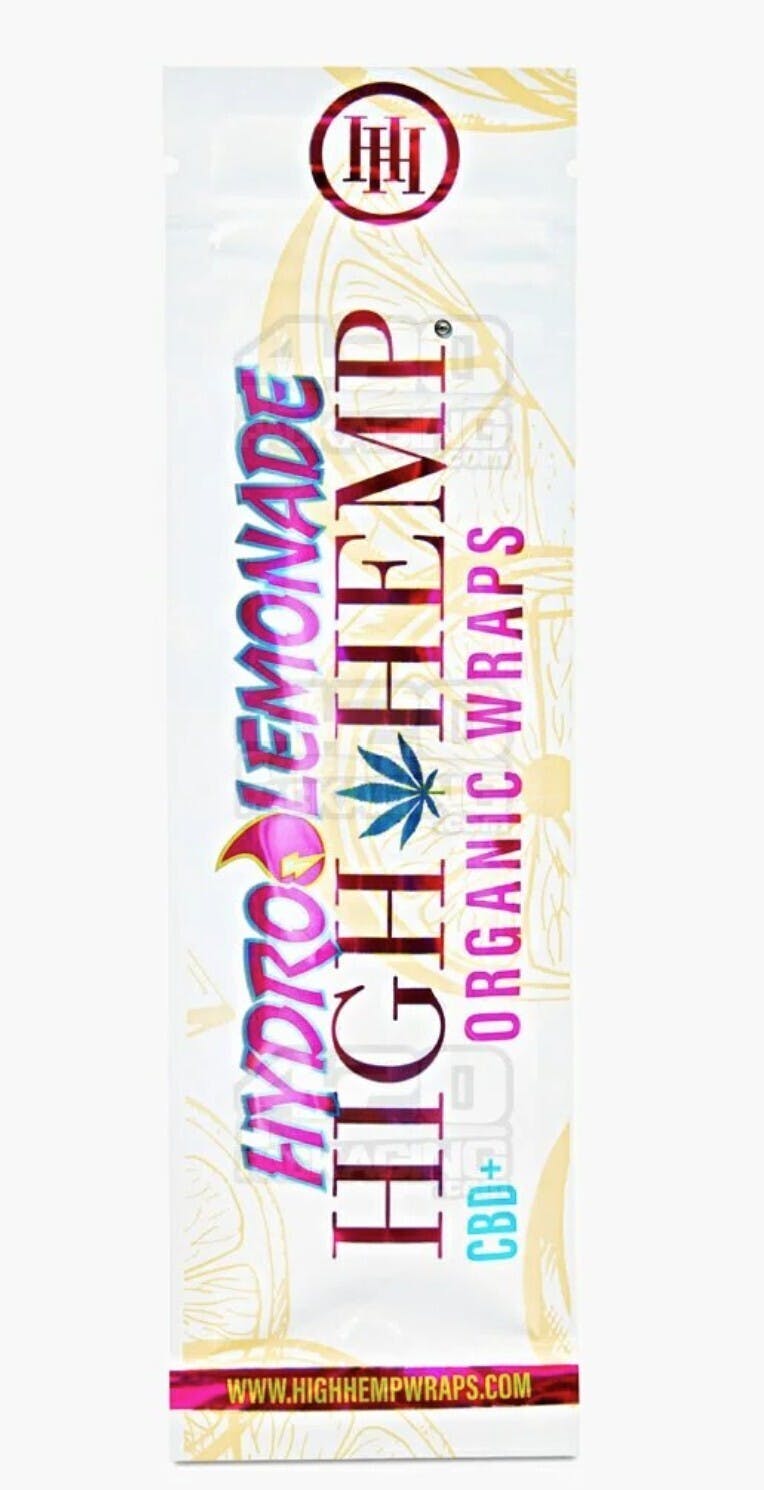 High Hemp | Hydro Lemonade Organic Hemp Wraps | 2 per Pouch | Accessories by High Hemp