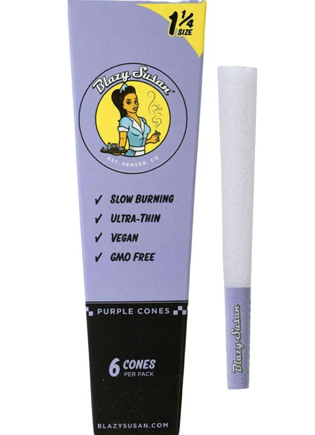Blazy Susan | Purple Cones | 1 1/4 6ct
