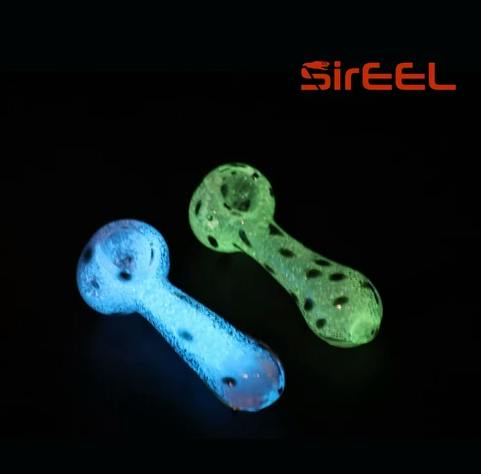 5" GLOW IN THE DARK SPOON PIPE
