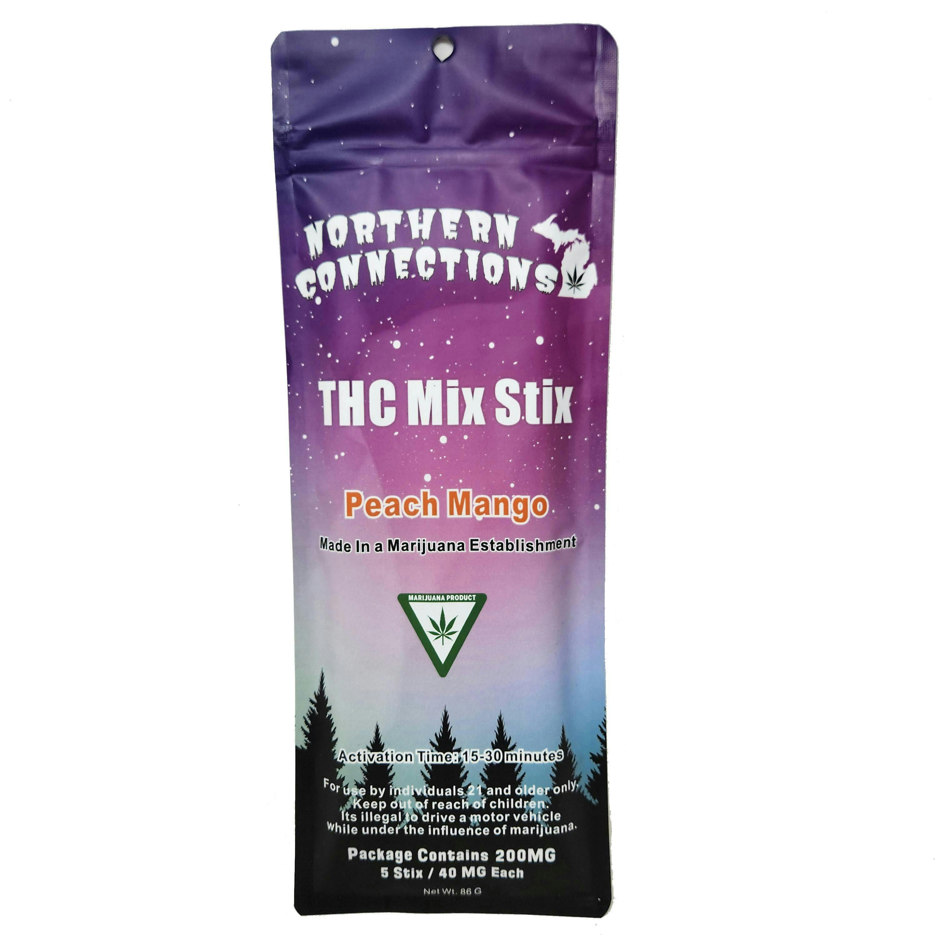 Northern Connection - Mix Stix Peach Mango 200mg