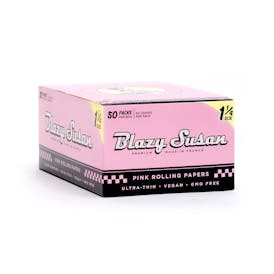 BLAZY SUSAN - PINK ROLLING PAPER 50 COUNT