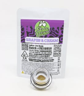 GRAPES AND CREAM LIVE ROSIN