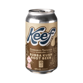 KEEF 10MG BUBBA KUSH ROOT BEER CLASSIC SODA 12OZ