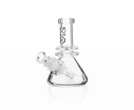 Bio: 5" Heavy Beaker | Black Logo