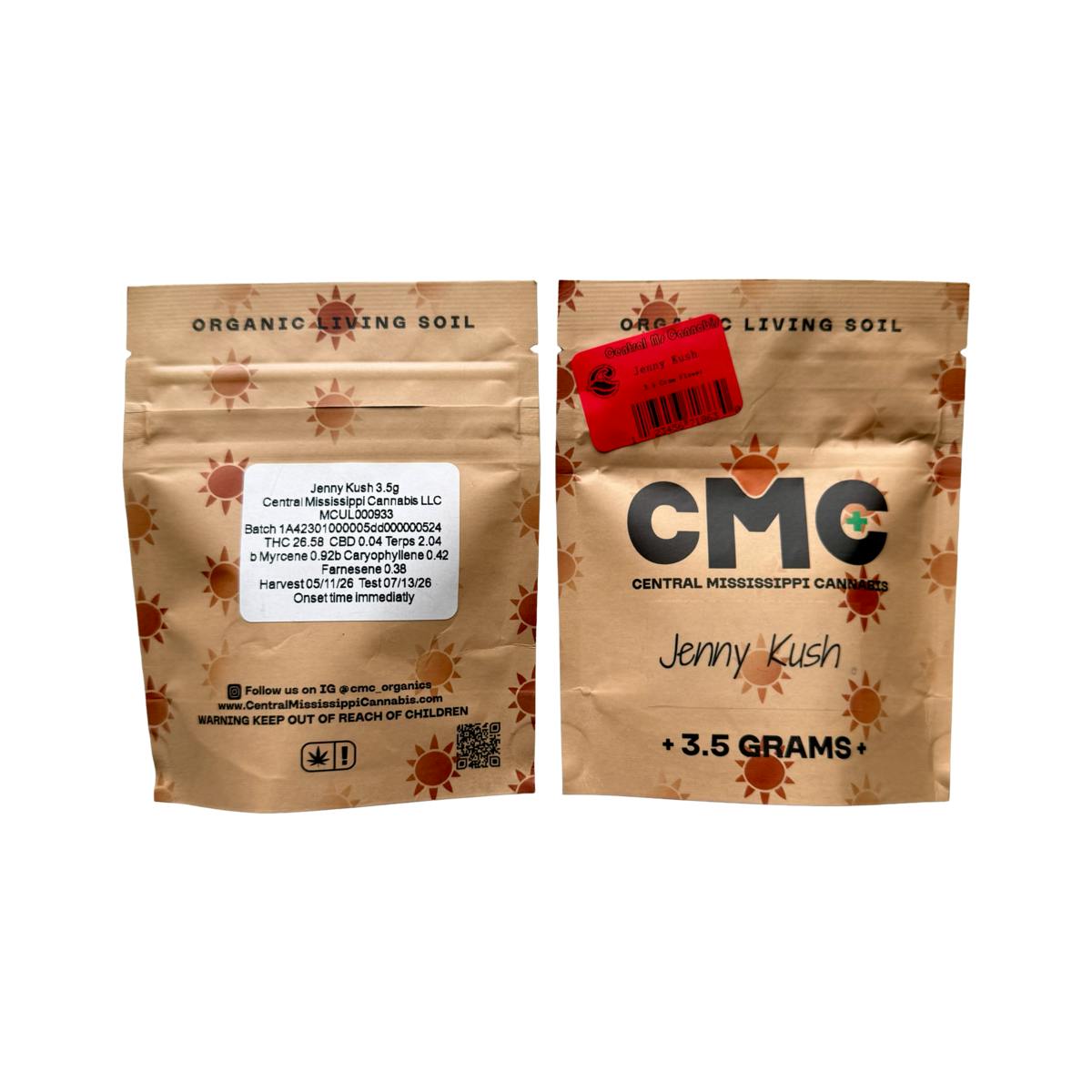 3.5G|Central MS Cannabis|Jenny Kush
