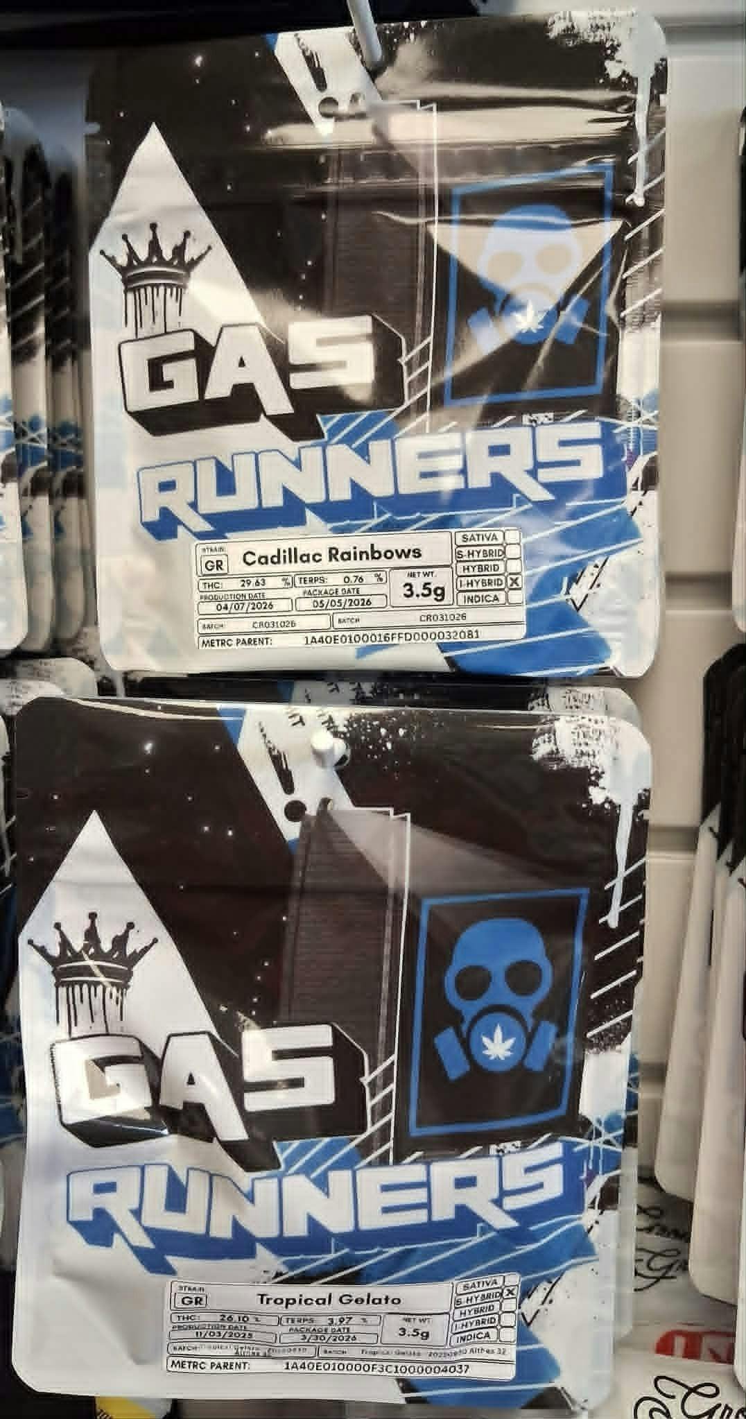 GAS RUNNERS - Gross - Hybrid - 23.17/2.94 - 14g by THE HUB