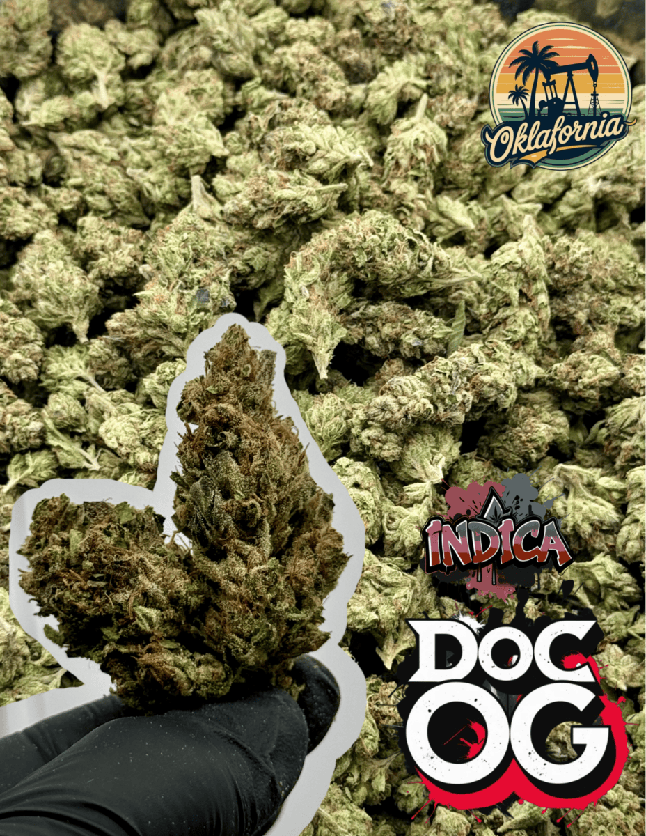 OKLAFORNIA-7grams-Prepack Flower-DOC OG by Oklafornia