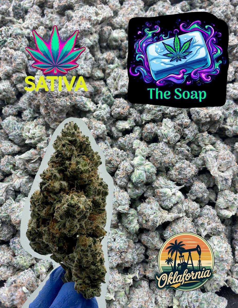OKLAFORNIA-3.5grams-PrePack Flower-The Soap by Oklafornia