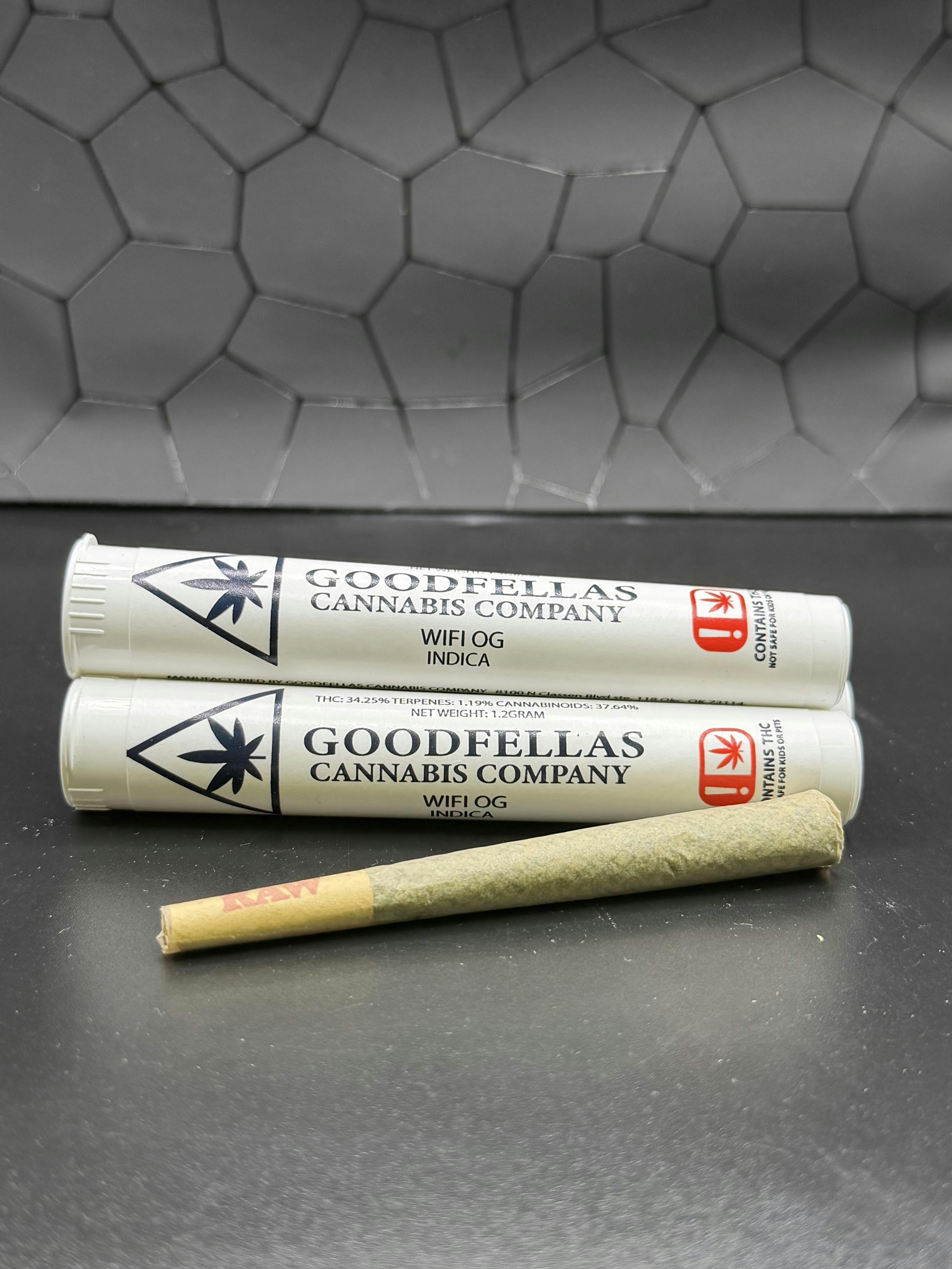 Goodfellas PreRoll - Wifi OG - 1.2g by GOODFELLAS at K's Dispo Bixby