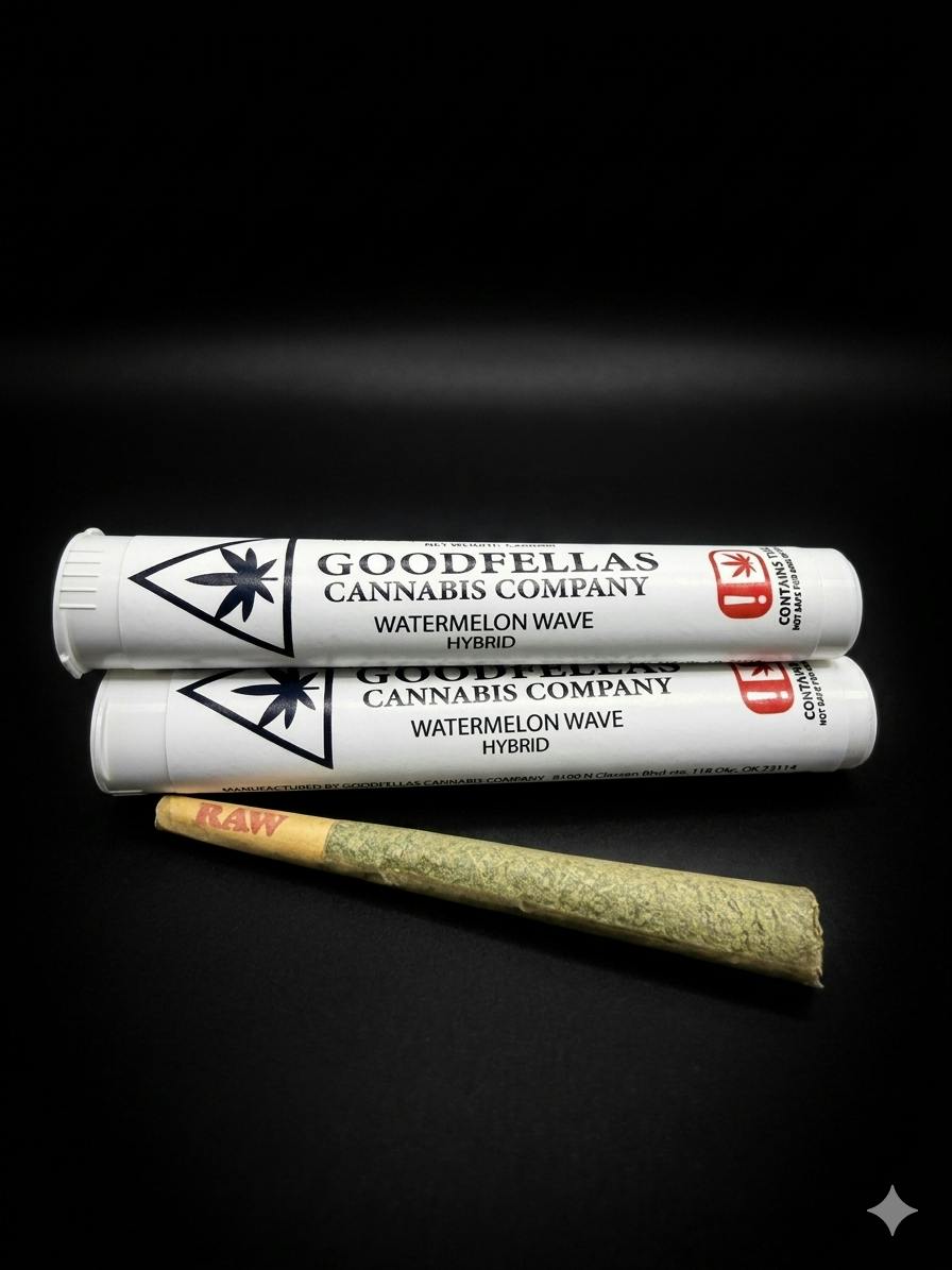 Goodfellas - 1G PreRoll - Watermelon Wave by GOODFELLAS at K's Dispo Bixby