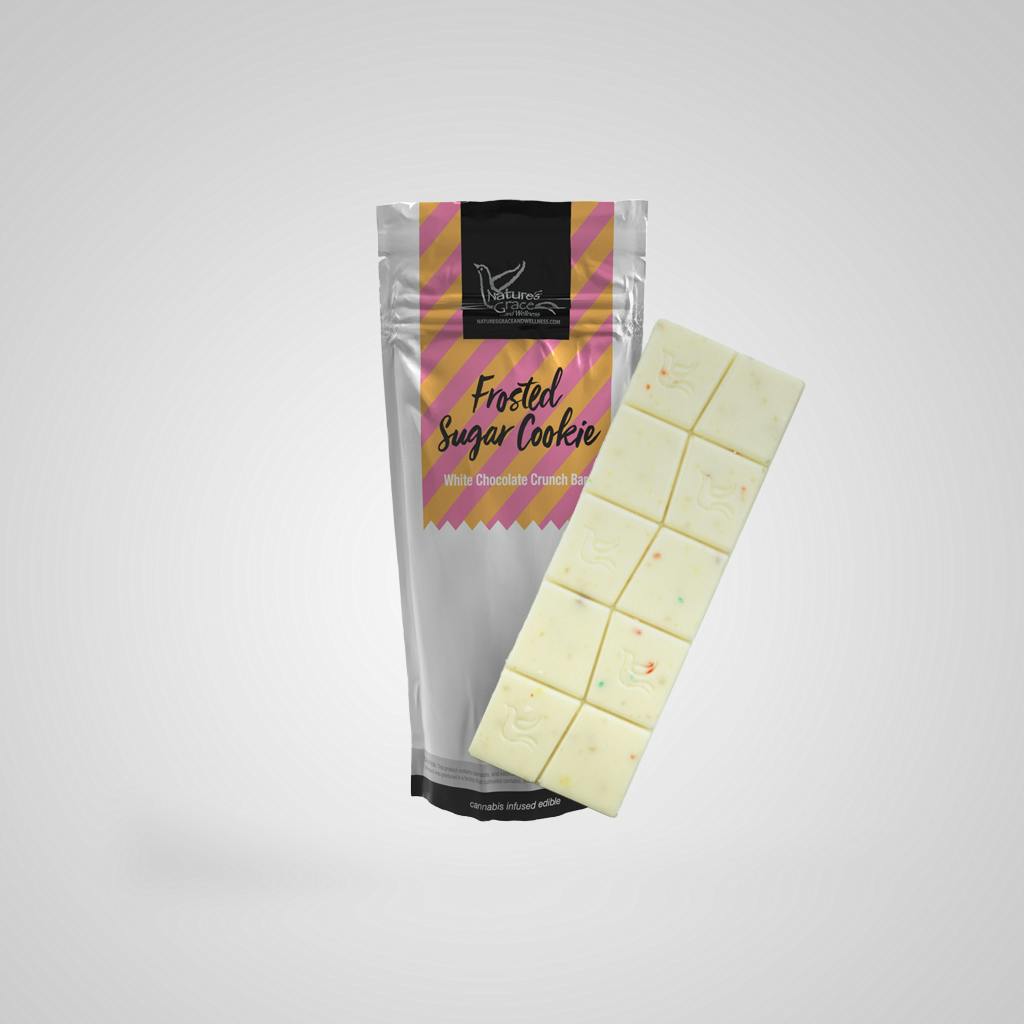 NGW - FROSTED SUGAR COOKIE WHITE CHOCOLATE CRUNCH BAR 100MG