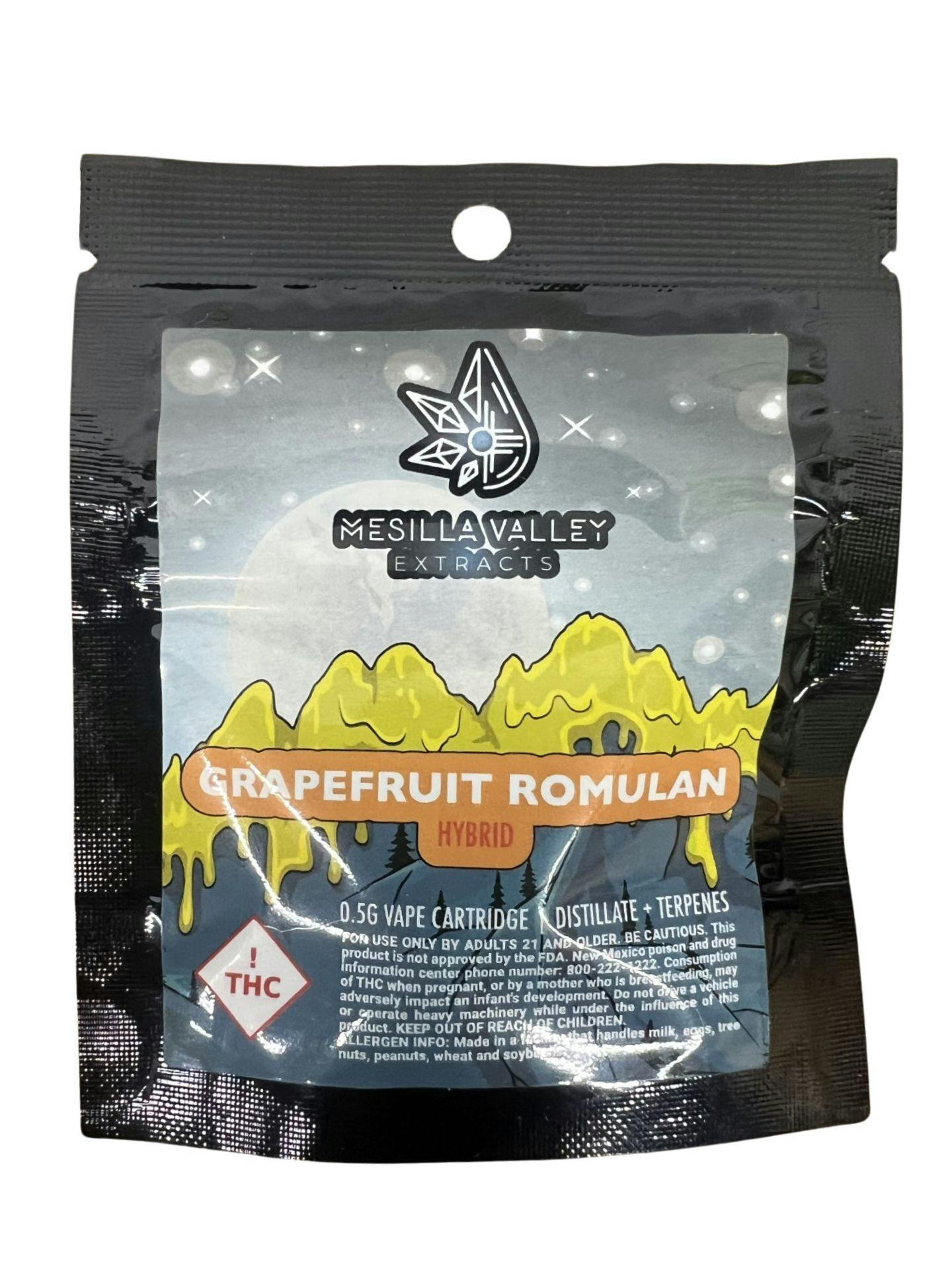 Grapefruit Romulan .5 Cart at Mesa Flowers Canna Co.