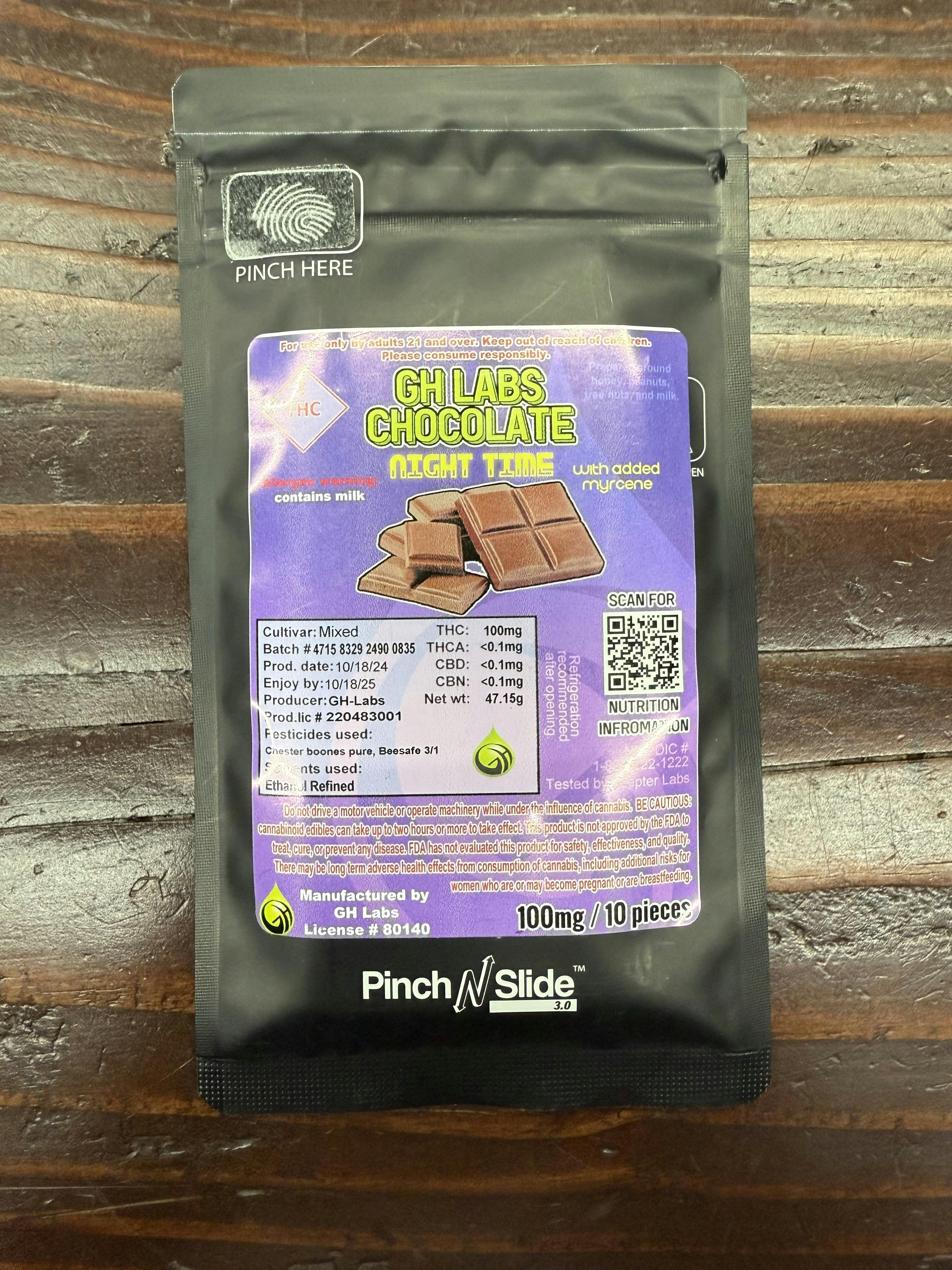 Milk Chocolate Nighttime | Chocolates | 100mg/ea