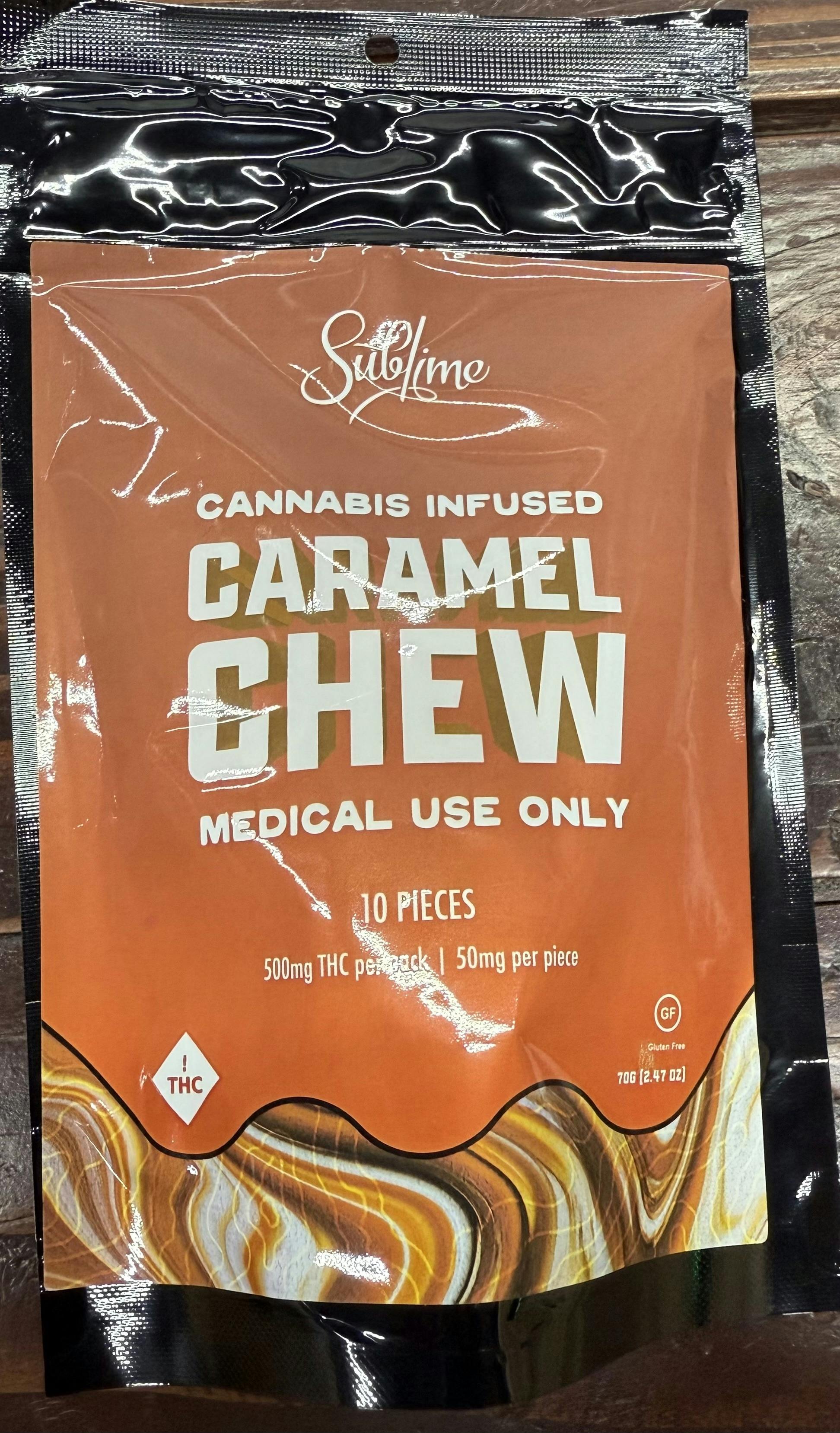 Caramel Chews | Chocolates | 10pk | 50mg/ea