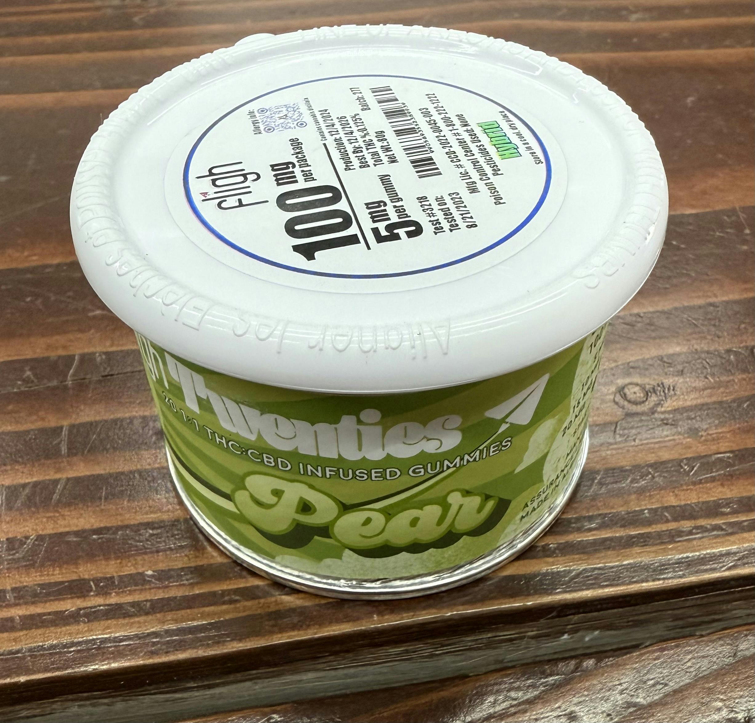 Pear (1:1 )THC and CBD
