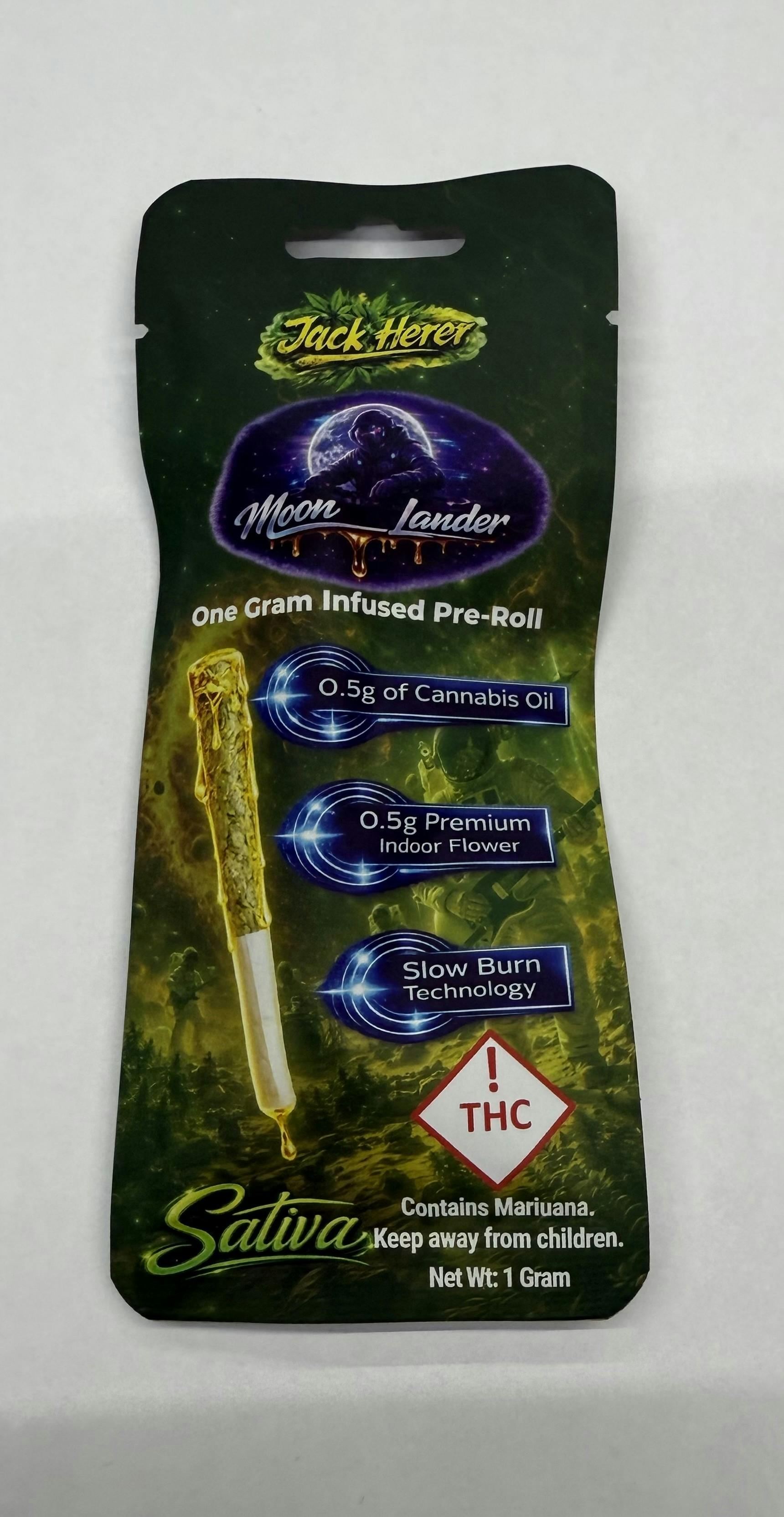 Moon Lander Infused Pre-Roll - Jack Herer 1g