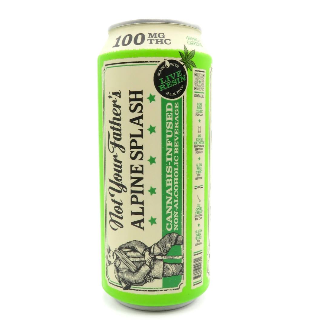 ALPINE SPLASH | 16OZ SODA | 100MG THC + CAFFEINE