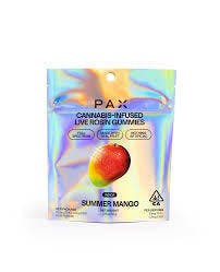 Summer Mango Live Rosin Gummy 10 Pack 100MG