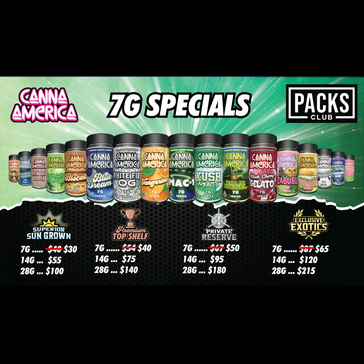 Canna America 7G Everday Deal