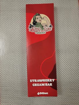 STRAWBERRY CREAM BAR 400MG
